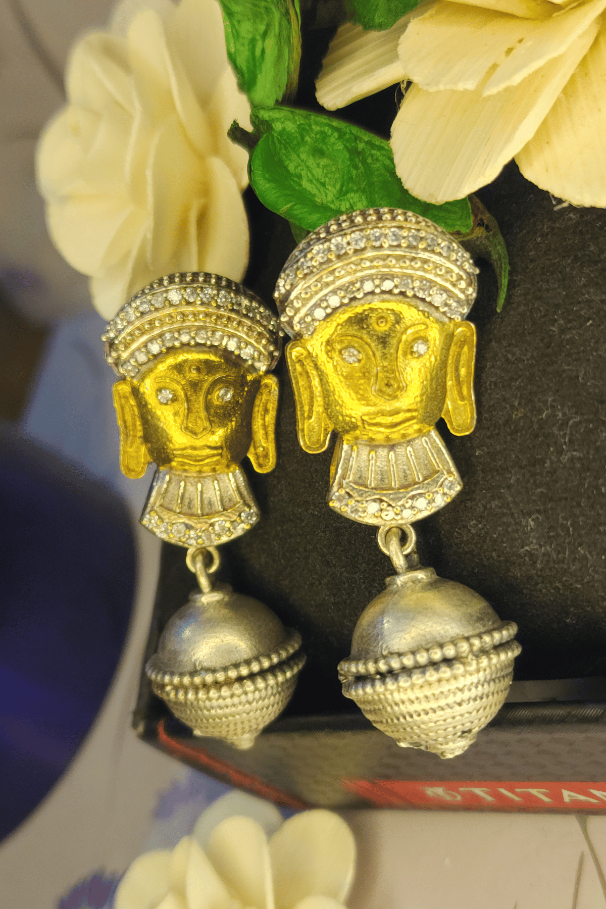 Buddha Inspired Jhumka