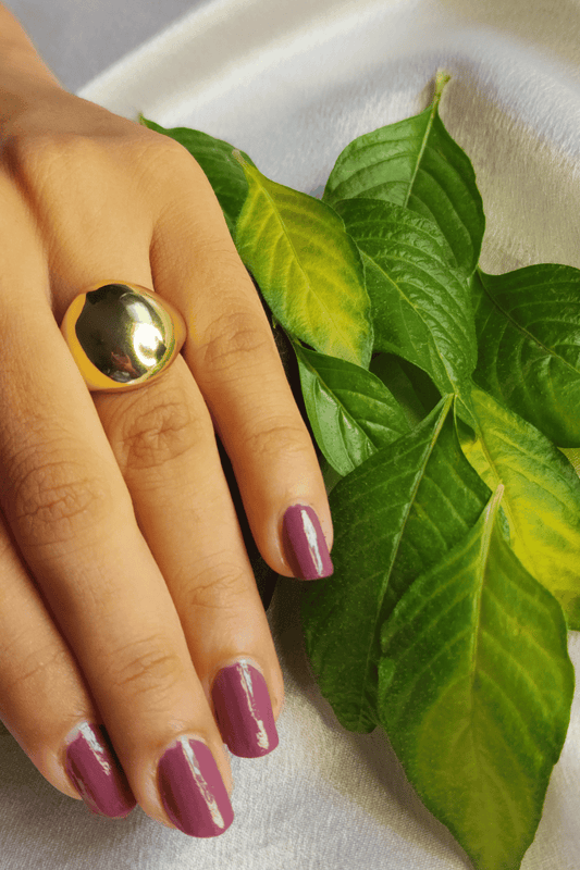 High Gold Adronia Ring